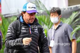 Fernando Alonso (ESP) Alpine F1 Team. 08.10.2022. Formula 1 World Championship, Rd 18, Japanese Grand Prix, Suzuka, Japan, Qualifying Day.
