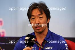Ayao Komatsu (JPN) Haas F1 Team Race Engineer, in the FIA Press Conference. 08.10.2022. Formula 1 World Championship, Rd 18, Japanese Grand Prix, Suzuka, Japan, Qualifying Day.