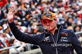 Max Verstappen (NLD) Red Bull Racing on the drivers parade. 09.10.2022. Formula 1 World Championship, Rd 18, Japanese Grand Prix, Suzuka, Japan, Race Day.