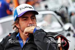 Fernando Alonso (ESP) Alpine F1 Team on the drivers parade. 09.10.2022. Formula 1 World Championship, Rd 18, Japanese Grand Prix, Suzuka, Japan, Race Day.