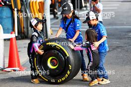 Young Alpine F1 Team fans. 06.10.2022. Formula 1 World Championship, Rd 18, Japanese Grand Prix, Suzuka, Japan, Preparation Day.