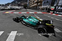 Sebastian Vettel (GER) Aston Martin F1 Team AMR22.. 27.05.2022. Formula 1 World Championship, Rd 7, Monaco Grand Prix, Monte Carlo, Monaco, Friday.
