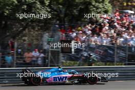Esteban Ocon (FRA), Alpine F1 Team  27.05.2022. Formula 1 World Championship, Rd 7, Monaco Grand Prix, Monte Carlo, Monaco, Friday.