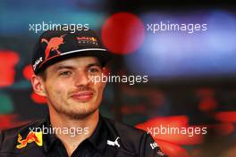 Max Verstappen (NLD) Red Bull Racing in the FIA Press Conference. 27.05.2022. Formula 1 World Championship, Rd 7, Monaco Grand Prix, Monte Carlo, Monaco, Friday.