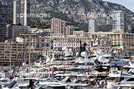 Circuit atmosphere - Boats in the scenic Monaco Harbour. 27.05.2022. Formula 1 World Championship, Rd 7, Monaco Grand Prix, Monte Carlo, Monaco, Friday.