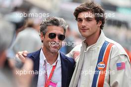 Patrick Dempsey (USA) Actor (Left). 29.05.2022. Formula 1 World Championship, Rd 7, Monaco Grand Prix, Monte Carlo, Monaco, Race Day.