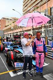 Andreas Weissenbacher, BWT Chief Executive Officer with Alpine F1 Team on the grid. 29.05.2022. Formula 1 World Championship, Rd 7, Monaco Grand Prix, Monte Carlo, Monaco, Race Day.