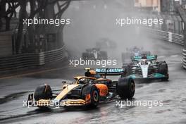 Lando Norris (GBR) McLaren MCL36 at the start of the race. 29.05.2022. Formula 1 World Championship, Rd 7, Monaco Grand Prix, Monte Carlo, Monaco, Race Day.