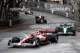 Guanyu Zhou (CHN) Alfa Romeo F1 Team C42. 29.05.2022. Formula 1 World Championship, Rd 7, Monaco Grand Prix, Monte Carlo, Monaco, Race Day.