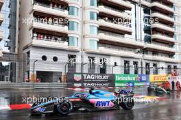 Fernando Alonso (ESP) Alpine F1 Team A522 on a formation lap. 29.05.2022. Formula 1 World Championship, Rd 7, Monaco Grand Prix, Monte Carlo, Monaco, Race Day.
