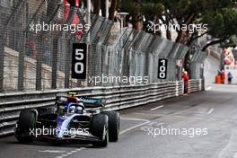 Nicholas Latifi (CDN) Williams Racing FW44. 29.05.2022. Formula 1 World Championship, Rd 7, Monaco Grand Prix, Monte Carlo, Monaco, Race Day.