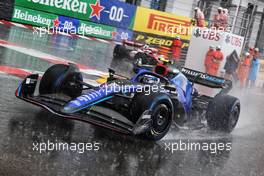 Nicholas Latifi (CDN) Williams Racing FW44 on a formation lap. 29.05.2022. Formula 1 World Championship, Rd 7, Monaco Grand Prix, Monte Carlo, Monaco, Race Day.
