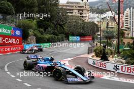 Esteban Ocon (FRA) Alpine F1 Team A522. 29.05.2022. Formula 1 World Championship, Rd 7, Monaco Grand Prix, Monte Carlo, Monaco, Race Day.