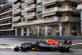 Sergio Perez (MEX) Red Bull Racing RB18. 29.05.2022. Formula 1 World Championship, Rd 7, Monaco Grand Prix, Monte Carlo, Monaco, Race Day.