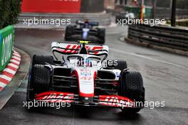 Mick Schumacher (GER) Haas VF-22 on a formation lap. 29.05.2022. Formula 1 World Championship, Rd 7, Monaco Grand Prix, Monte Carlo, Monaco, Race Day.