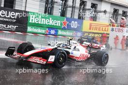 Mick Schumacher (GER) Haas VF-22. 29.05.2022. Formula 1 World Championship, Rd 7, Monaco Grand Prix, Monte Carlo, Monaco, Race Day.