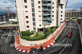 Sergio Perez (MEX) Red Bull Racing RB18. 29.05.2022. Formula 1 World Championship, Rd 7, Monaco Grand Prix, Monte Carlo, Monaco, Race Day.