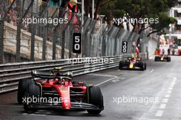 Carlos Sainz Jr (ESP) Ferrari F1-75. 29.05.2022. Formula 1 World Championship, Rd 7, Monaco Grand Prix, Monte Carlo, Monaco, Race Day.