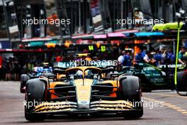 Lando Norris (GBR) McLaren MCL36.. 28.05.2022. Formula 1 World Championship, Rd 7, Monaco Grand Prix, Monte Carlo, Monaco, Qualifying Day.