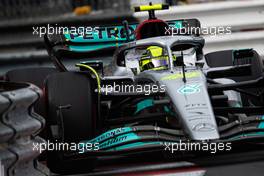Lewis Hamilton (GBR) Mercedes AMG F1 W13. 28.05.2022. Formula 1 World Championship, Rd 7, Monaco Grand Prix, Monte Carlo, Monaco, Qualifying Day.