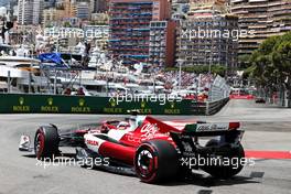 Guanyu Zhou (CHN) Alfa Romeo F1 Team C42. 28.05.2022. Formula 1 World Championship, Rd 7, Monaco Grand Prix, Monte Carlo, Monaco, Qualifying Day.
