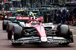 Guanyu Zhou (CHN) Alfa Romeo F1 Team C42. 28.05.2022. Formula 1 World Championship, Rd 7, Monaco Grand Prix, Monte Carlo, Monaco, Qualifying Day.