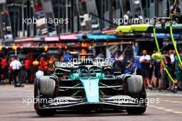Lance Stroll (CDN) Aston Martin F1 Team AMR22. 28.05.2022. Formula 1 World Championship, Rd 7, Monaco Grand Prix, Monte Carlo, Monaco, Qualifying Day.