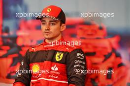 Charles Leclerc (MON) Ferrari in the post qualifying FIA Press Conference. 28.05.2022. Formula 1 World Championship, Rd 7, Monaco Grand Prix, Monte Carlo, Monaco, Qualifying Day.