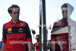 Mattia Binotto (ITA) Ferrari Team Principal. 28.05.2022. Formula 1 World Championship, Rd 7, Monaco Grand Prix, Monte Carlo, Monaco, Qualifying Day.