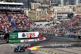 Sebastian Vettel (GER) Aston Martin F1 Team AMR22. 28.05.2022. Formula 1 World Championship, Rd 7, Monaco Grand Prix, Monte Carlo, Monaco, Qualifying Day.