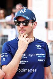 Nicholas Latifi (CDN) Williams Racing on the drivers parade. 29.05.2022. Formula 1 World Championship, Rd 7, Monaco Grand Prix, Monte Carlo, Monaco, Race Day.
