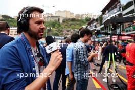 Chris Medland (GBR) Journalist. 29.05.2022. Formula 1 World Championship, Rd 7, Monaco Grand Prix, Monte Carlo, Monaco, Race Day.