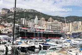 Circuit atmosphere - Boats in the scenic Monaco Harbour. 26.05.2022. Formula 1 World Championship, Rd 7, Monaco Grand Prix, Monte Carlo, Monaco, Practice Day.