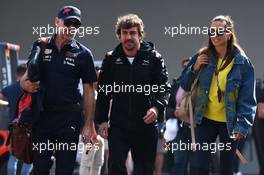 Andrian Newey (GBR), Red Bull Racing and Fernando Alonso (ESP), Alpine F1 Team  28.10.2022. Formula 1 World Championship, Rd 20, Mexican Grand Prix, Mexico City, Mexico, Practice Day.