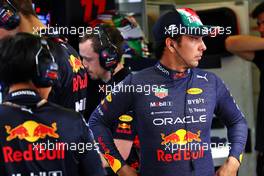 Sergio Perez (MEX) Red Bull Racing. 28.10.2022. Formula 1 World Championship, Rd 20, Mexican Grand Prix, Mexico City, Mexico, Practice Day.