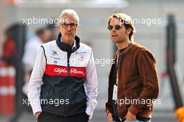 (L to R): Alessandro Alunni Bravi (ITA) Driver Manager with Andy Soucek (ESP). 28.10.2022. Formula 1 World Championship, Rd 20, Mexican Grand Prix, Mexico City, Mexico, Practice Day.