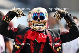 Day of the Dead Skeleton. 28.10.2022. Formula 1 World Championship, Rd 20, Mexican Grand Prix, Mexico City, Mexico, Practice Day.