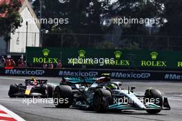 Lewis Hamilton (GBR) Mercedes AMG F1 W13. 30.10.2022. Formula 1 World Championship, Rd 20, Mexican Grand Prix, Mexico City, Mexico, Race Day.