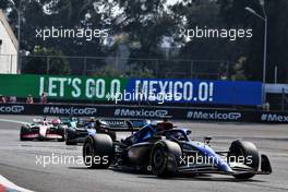 Alexander Albon (THA) Williams Racing FW44. 30.10.2022. Formula 1 World Championship, Rd 20, Mexican Grand Prix, Mexico City, Mexico, Race Day.