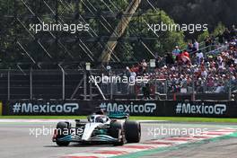 George Russell (GBR) Mercedes AMG F1 W13. 29.10.2022. Formula 1 World Championship, Rd 20, Mexican Grand Prix, Mexico City, Mexico, Qualifying Day.