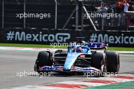 Fernando Alonso (ESP) Alpine F1 Team A522. 29.10.2022. Formula 1 World Championship, Rd 20, Mexican Grand Prix, Mexico City, Mexico, Qualifying Day.