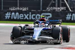 Nicholas Latifi (CDN) Williams Racing FW44. 29.10.2022. Formula 1 World Championship, Rd 20, Mexican Grand Prix, Mexico City, Mexico, Qualifying Day.