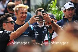 Alexander Albon (THA) Williams Racing and Nicholas Latifi (CDN) Williams Racing. 29.10.2022. Formula 1 World Championship, Rd 20, Mexican Grand Prix, Mexico City, Mexico, Qualifying Day.