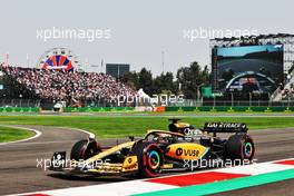 Daniel Ricciardo (AUS) McLaren MCL36. 29.10.2022. Formula 1 World Championship, Rd 20, Mexican Grand Prix, Mexico City, Mexico, Qualifying Day.