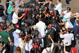 Lewis Hamilton (GBR) Mercedes AMG F1. 30.10.2022. Formula 1 World Championship, Rd 20, Mexican Grand Prix, Mexico City, Mexico, Race Day.