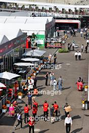 Paddock atmosphere. 30.10.2022. Formula 1 World Championship, Rd 20, Mexican Grand Prix, Mexico City, Mexico, Race Day.