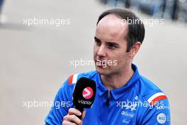 Karel Loos (BEL) Alpine F1 Team Race Engineer. 27.10.2022. Formula 1 World Championship, Rd 20, Mexican Grand Prix, Mexico City, Mexico, Preparation Day.