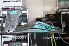 Mercedes front wing. 27.10.2022. Formula 1 World Championship, Rd 20, Mexican Grand Prix, Mexico City, Mexico, Preparation Day.