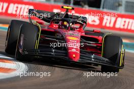 Carlos Sainz Jr (ESP) Ferrari F1-75. 06.05.2022. Formula 1 World Championship, Rd 5, Miami Grand Prix, Miami, Florida, USA, Practice Day.