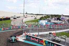 Sebastian Vettel (GER) Aston Martin F1 Team AMR22. 06.05.2022. Formula 1 World Championship, Rd 5, Miami Grand Prix, Miami, Florida, USA, Practice Day.